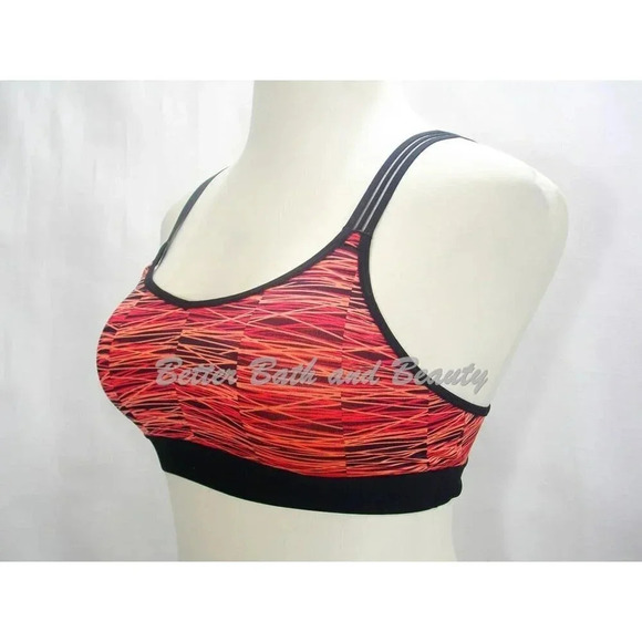 XS X-SMALL Champion C9 N9609 Strappy V-Back Wire Free Sports Bra Neon Flare NWT - Picture 4 of 10
